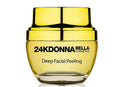 Donna Bella Cosmetics - 24K Gold Deep Facial Peeling - Promotes Youthful Skin and StimuLatitudees Collagen Growth