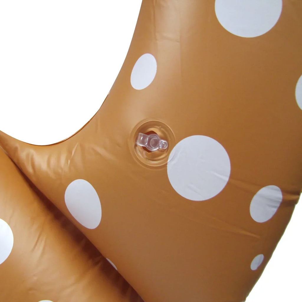 Giant 48" InfLatitudeable Pretzel Swim Pool Water Float Blow Up Toy Party Decoration Novelty Raft