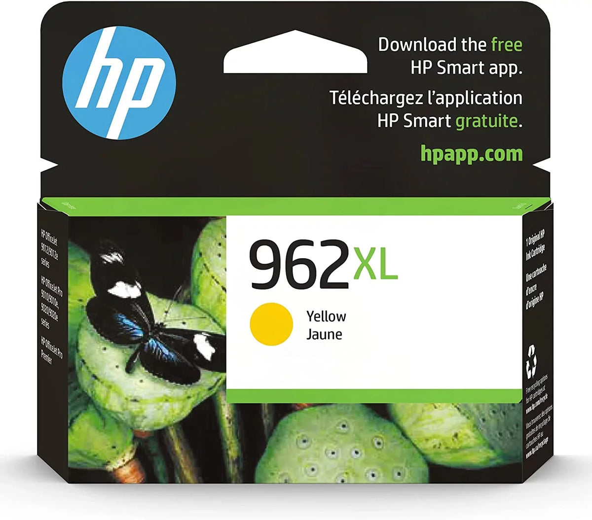 Original HP 962XL color Combination 1 each (962XL Cyan, 962XL Magenta, 962XL Yellow) HP 962 color (3JA00AN, 3JA01AN, 3JA02AN)