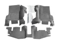 BedRug by RealTruck BTTJ97F Jeep Bedtred 97-06 TJ/LJ Front 3Pc Flr Kit (W Cntr Cnsl) - Ht Shlds Compatible with select: 1997-2005 Jeep Wrangler / TJ, 2006 Jeep Wrangler / TJ X