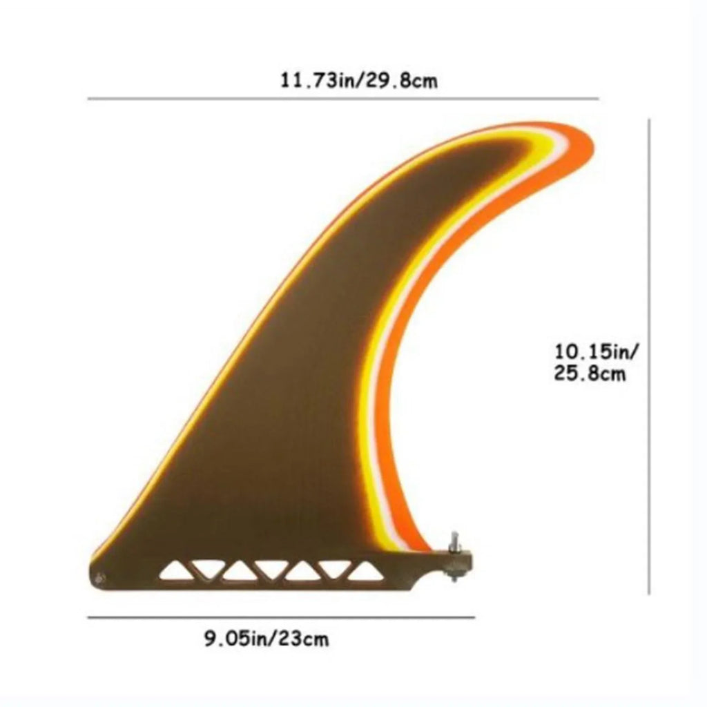 Center Fin 10.25" for Surfboard Board InfLatitudeable Paddleboard