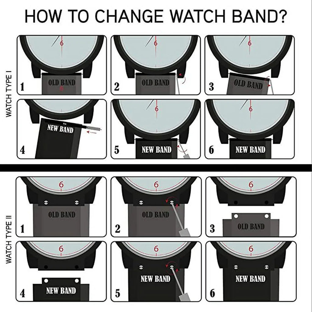 Audemars Piguet Watch Band-WBH Band Compatible with AP Royal Oak Offshore Diver, Rubber Silicone 28mm Watch Strap
