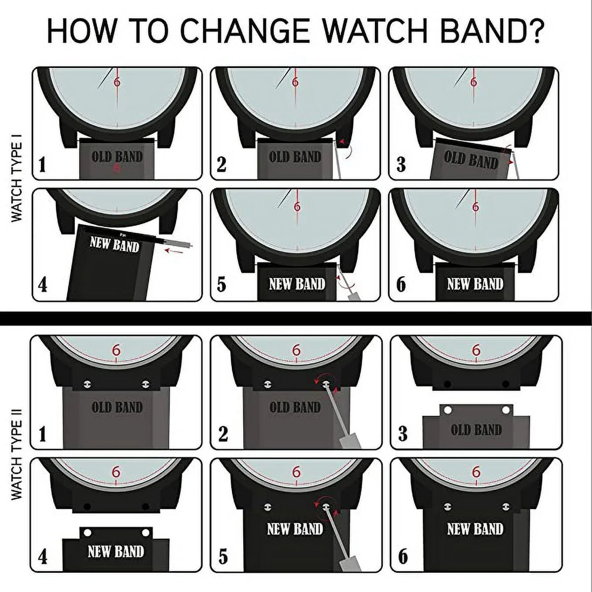 Audemars Piguet Watch Band-WBH Band Compatible with AP Royal Oak Offshore Diver, Rubber Silicone 28mm Watch Strap