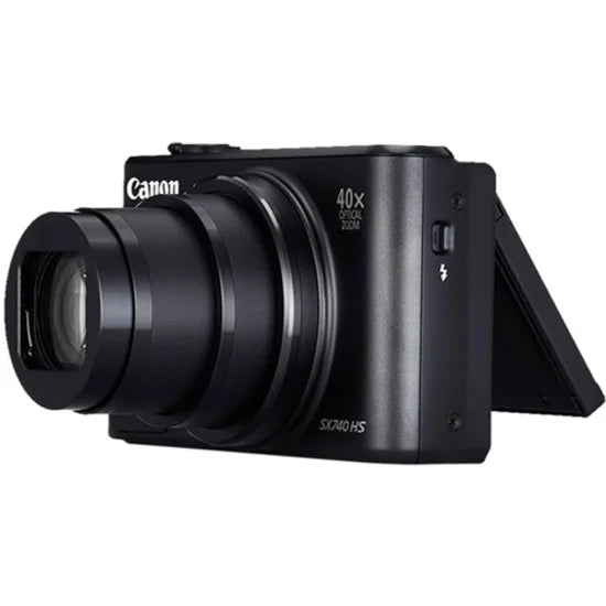 Canon PowerShot SX740 HS 20.3 Megapixel Compact Camera, Black