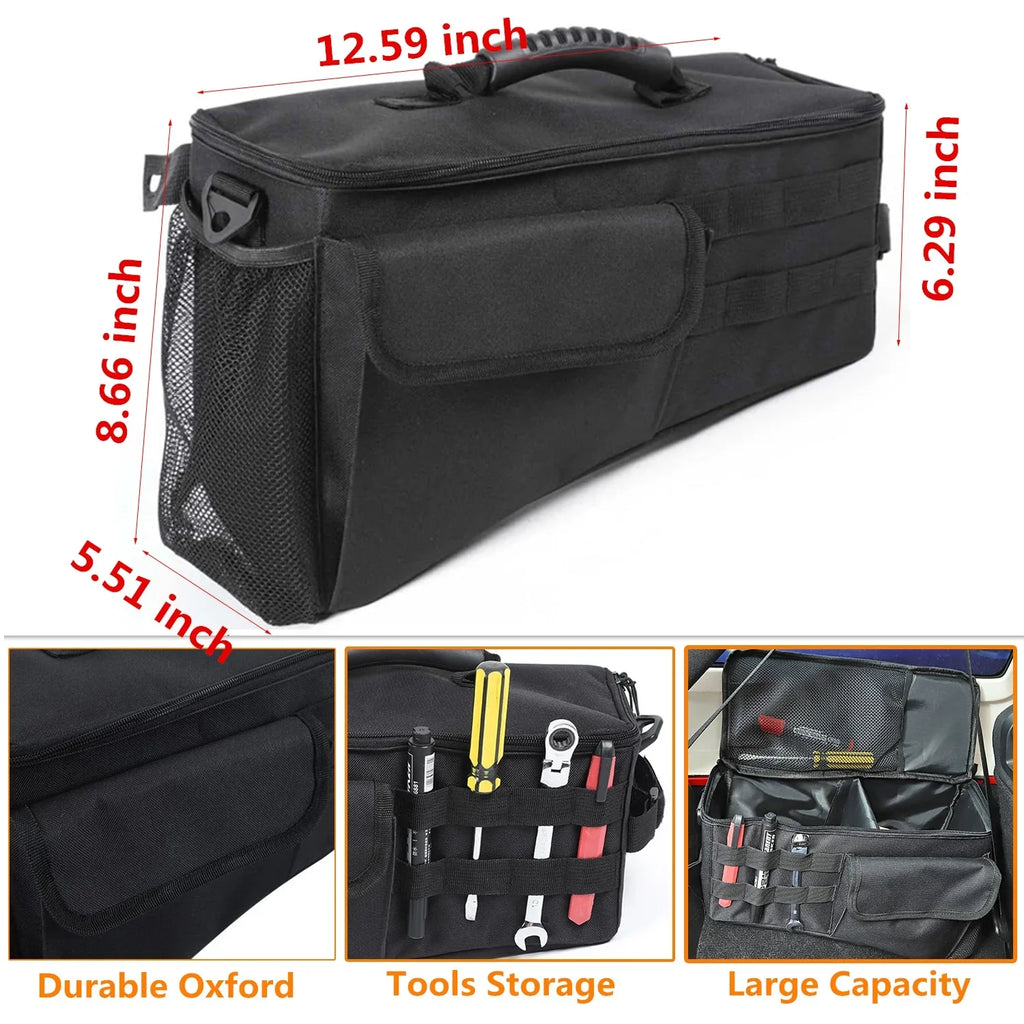 Side  Bag Organizer Tool Tray for Jeep  JK JL 4 Doors 2007-2024 Stowing Tidying Car Interior Accessories