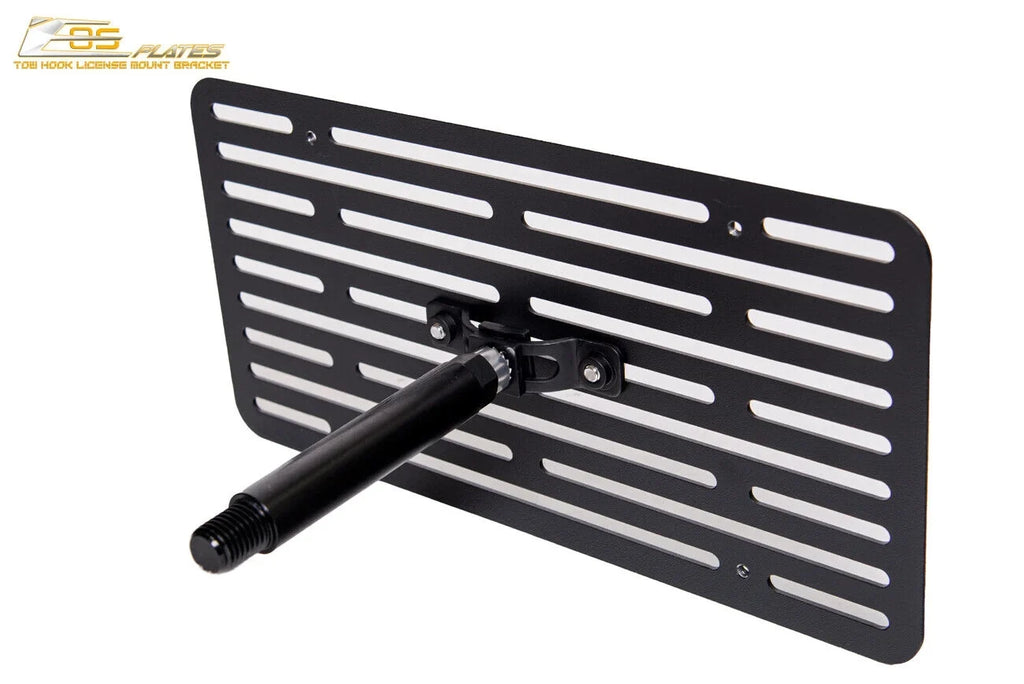 Extreme Online Store Replacement for 2016-Present Mazda Miata ND | EOS PLatitudee Version 2 Full Sized Front Bumper Tow Hook License Relocator Mount Bracket