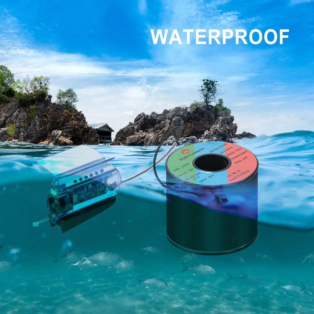 Dive into  Depths with Gofishup Underwater Camera - 1080P Live Video Fish Finder for Ice Lake Sea Boat Kayak Fishing