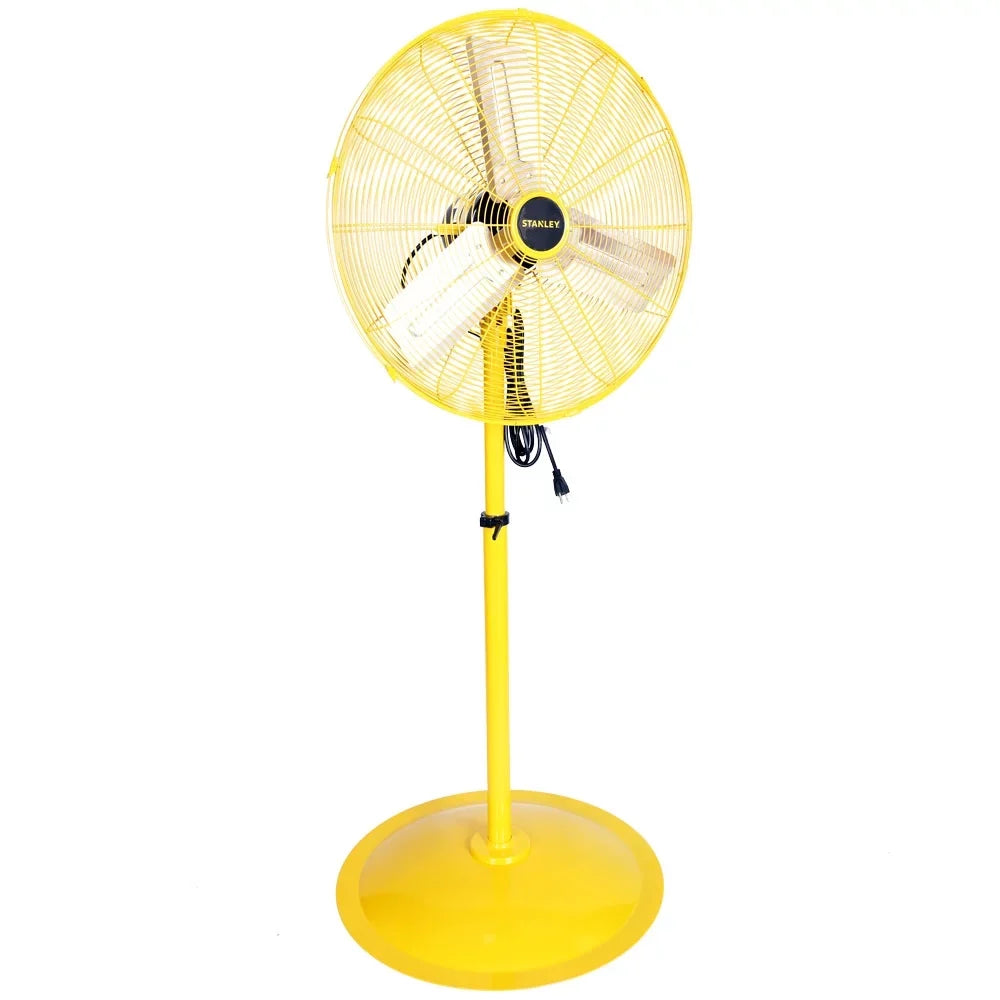 STANLEY High-Velocity Non-OscilLatitudeing Industrial Pedestal Fan, ST-24P