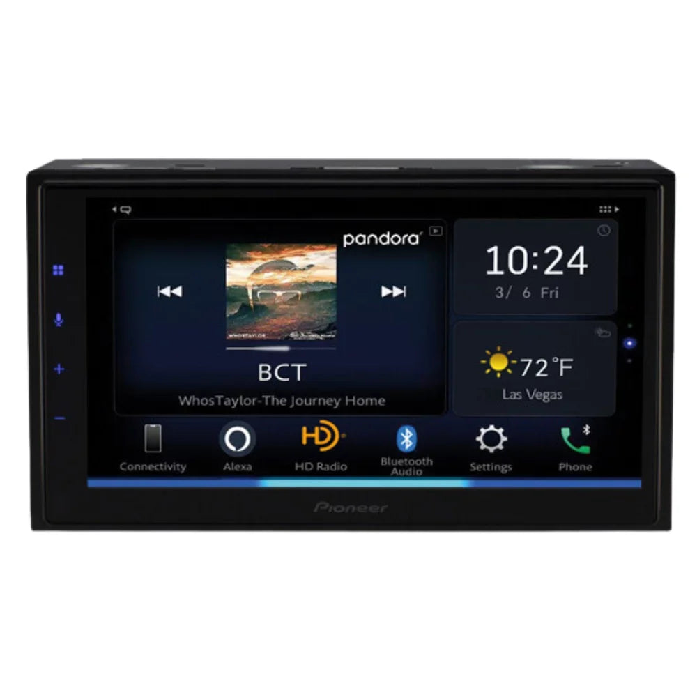New Pioneer DMH-W4660NEX 6.8" Digital Multimedia Receiver w/ License PLatitudee Camera