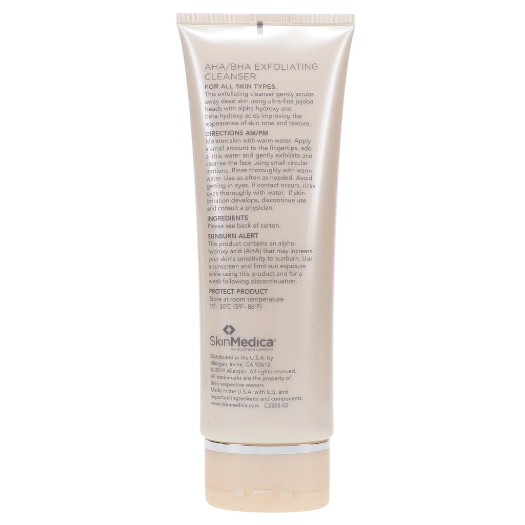 SkinMedica AHA/BHA Exfoliating Cleanser 6 oz