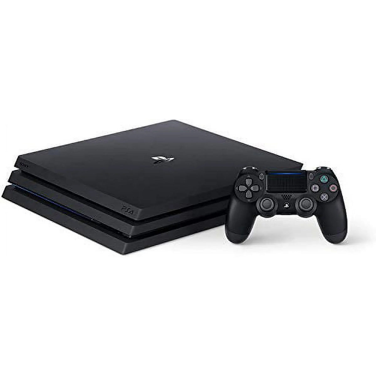 Pre-Owned Sony PlayStation 4 Pro 1TB Gaming Console Black with Charging Dock HDMI Cable 2 Controller Bolt Axtion