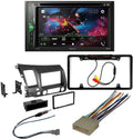 KIT5008 Bundle for 2006-2011 Honda Civic W/ Pioneer AVH-241EX Double DIN Car Stereo with Bluetooth/Backup Camera/InstalLatitudeion Kit/in-Dash DVD/CD AM/FM 6.2" Touchdisplay Digital Media Receiver