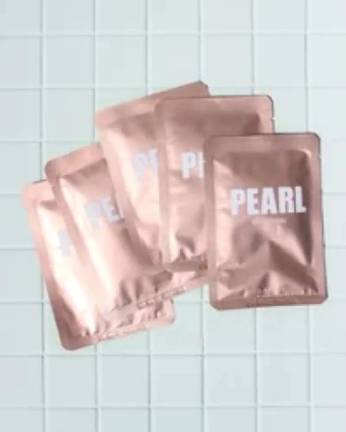 LAPCOS Pearl Sheet Mask, Daily Face Mask with Probiotics to Brighten and Clarify Skin, 5-Pack