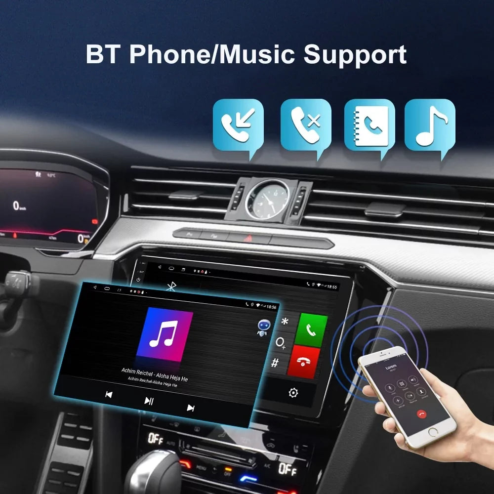 9" Android 12 Car Stereo Radio GPS Navi Carplay For Toyota Fj Cruiser 2007-2014  2+32G