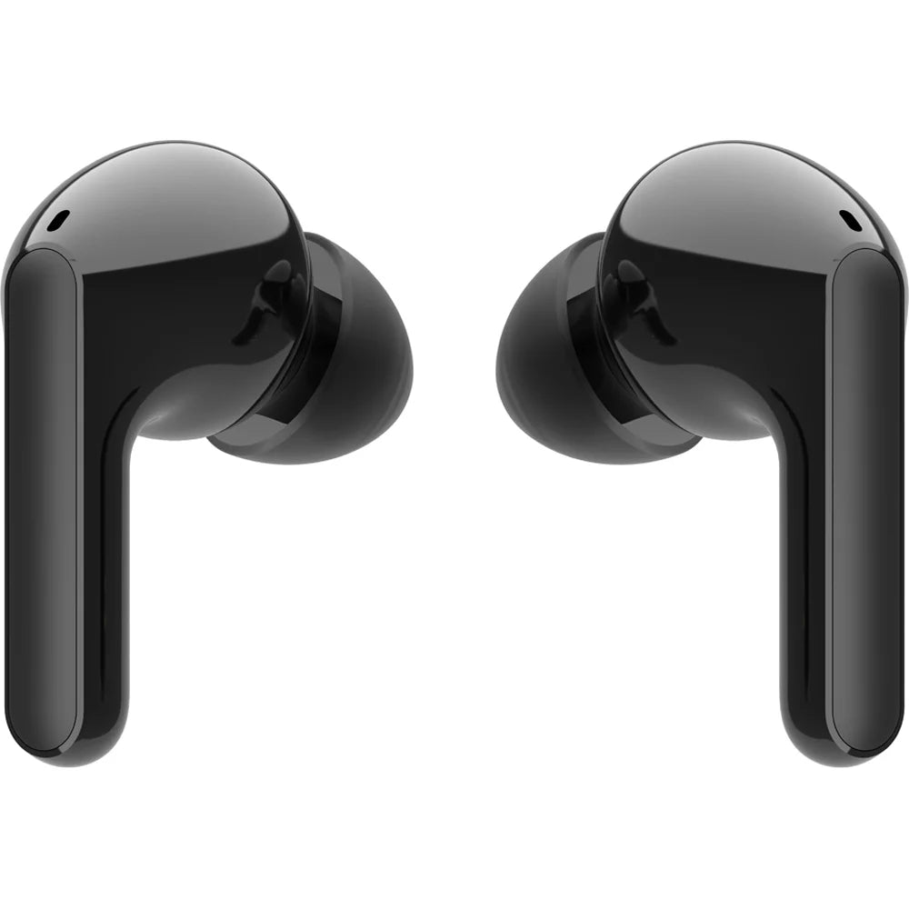 LG TONE Free FN4 - True Wireless Bluetooth Earbuds w/ Meridian Sound, Hypoallergenic Medical-Grade Ear Gels, Noise Reduction with a Close Fit, Dual Microphone for Work/Home Office, Black - (Open Box)