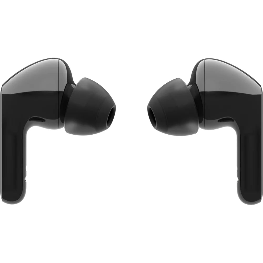 LG TONE Free FN4 - True Wireless Bluetooth Earbuds w/ Meridian Sound, Hypoallergenic Medical-Grade Ear Gels, Noise Reduction with a Close Fit, Dual Microphone for Work/Home Office, Black - (Open Box)