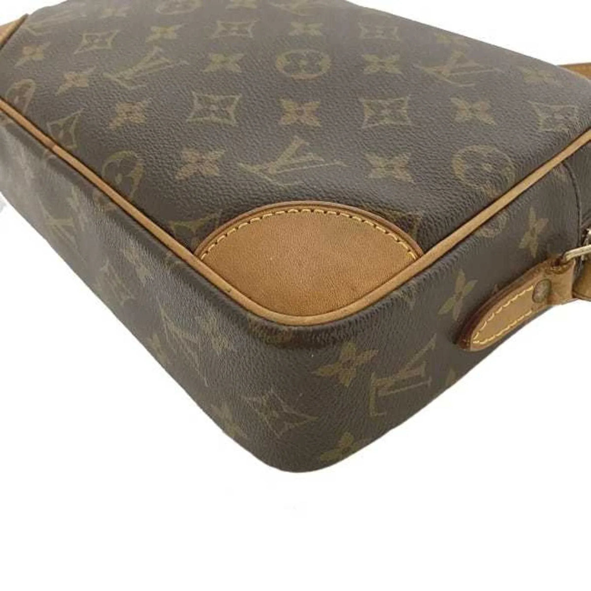 Pre-Owned Louis Vuitton Shoulder Bag Trocadero 27 Brown Beige Gold Monogram M51274 Canvas Nume MB1024 LOUIS VUITTON (Good)