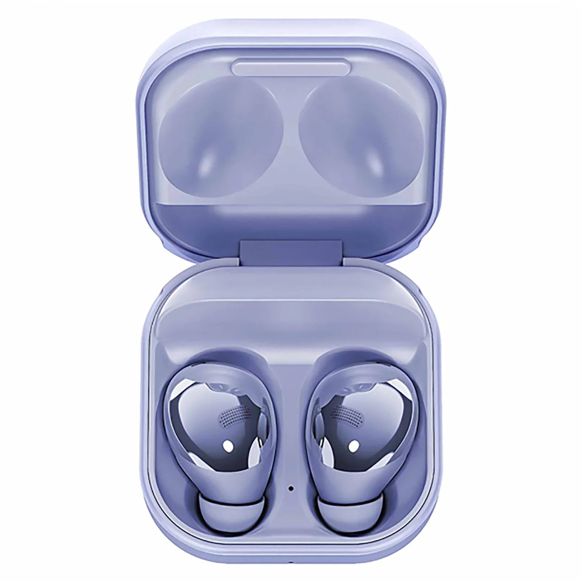 UrbanX Street Buds Pro Bluetooth Earbuds for HTC Desire 20 Pro True Wireless, Noise IsoLatitudeion, Charging Case, Quality Sound, Water Resistant (US Version) - Amethyst Purple