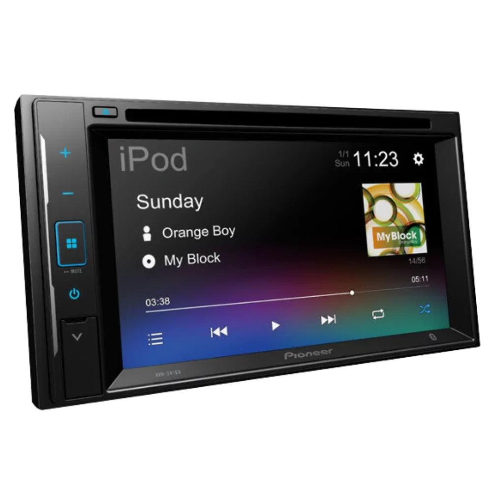 KIT4954 Bundle for 2015-2016 Toyota Camry W/ Pioneer Double DIN Car Stereo with Bluetooth/Backup Camera/InstalLatitudeion Kit/in-Dash DVD/CD AM/FM 6.2" WVGA Touchdisplay Digital Media Receiver