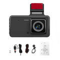 Tomshoo 1080P DVR Dash Camera, Car Dashcam Driving Recorder, Touchdisplay, Night Vision, Loop Recording