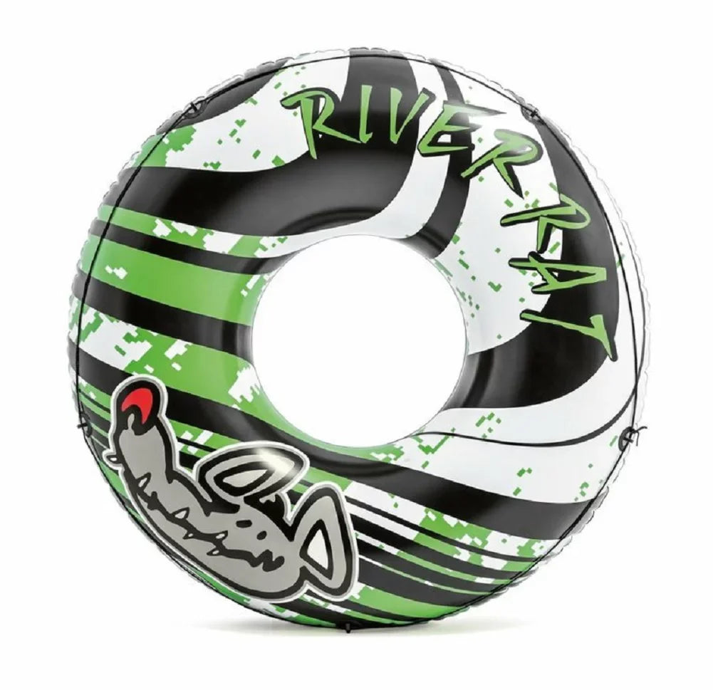 INTEX River Rat InfLatitudeable Floating Tube Raft 68209E 2-Pack