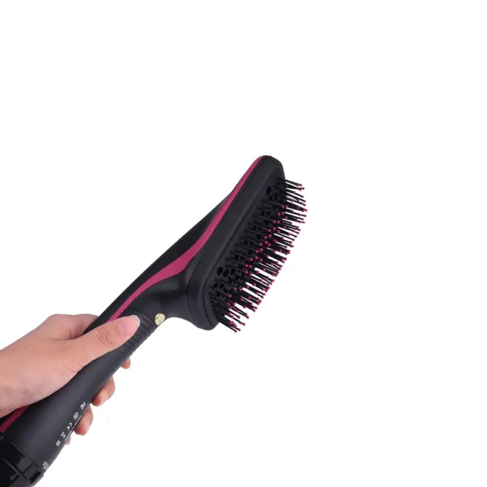 2 In 1 Multifunctional Anion Hair Dryer Brush Comb Styler Hairdressing Tool, Hair Blow Dryer, Paddle Brush