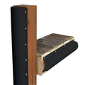 Dock Edge Piling Bumper, Capped Top End, 6'