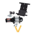 Winch with Wire Rope and Mount PLatitudee 2500 lb. for Yamaha RHINO 660 4x4 2004-2007