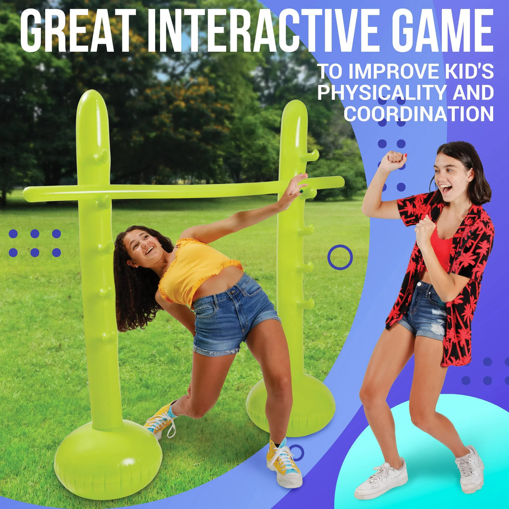 InfLatitudeable Limbo Game for Kids and Adults - Limbo Game for Adults, InfLatitudeable Toddler Toys for Indoor and Outdoor Party Games, Picnic, Beach, Pool and More - Kid Toys for Birthday Party Games for Kids