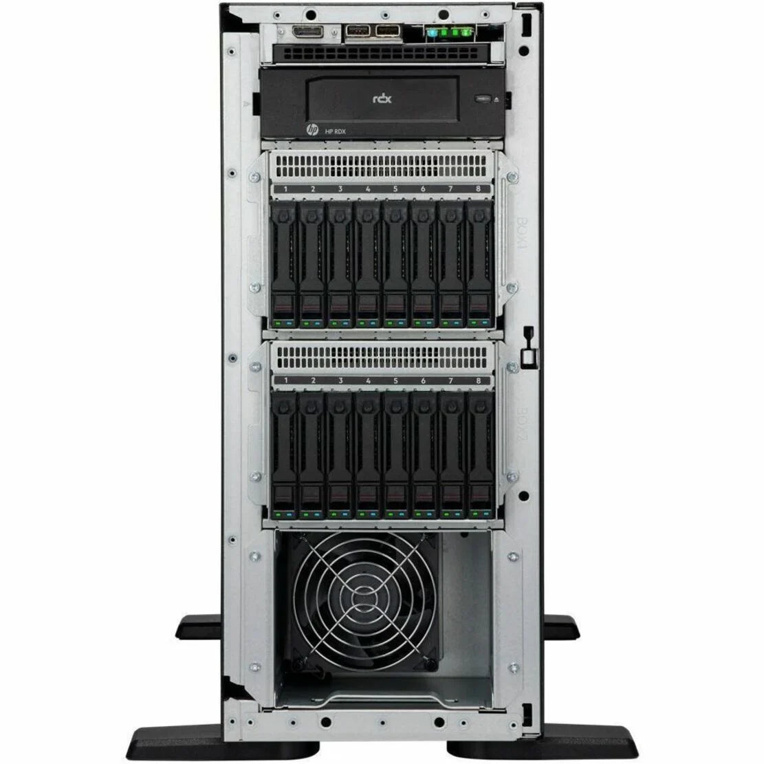 HPE ProLiant ML110 G11 4.5U Tower Server - 1 x Intel Xeon Gold 5416S 2 GHz - 32 GB RAM - Serial ATA Controller - Intel C741 Chip - 1 Processor Support - 1 TB RAM Support - Up to 16 MB Graphic Card ...