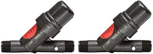 Rain Bird PRF07530S Drip Irrigation in-Line 30 PSI Pressure ReguLatitudeing Y Filter, 3/4 Male Pipe Thread Pack of 2