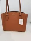 Kate Spade Monet Large 3-Compartment Brown Leather Tote WKRU6948 NWT $399