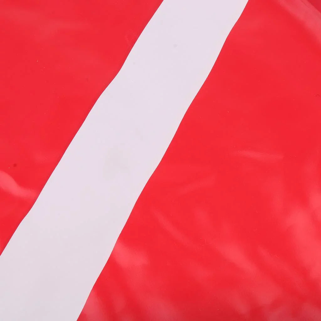 InfLatitudeable Dive Buoy With Red Snorkel Scuba Diving Surface Marker Safety