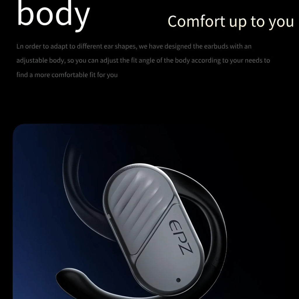 Bone Conduction Headphones, Waterproof Sports Headphones, Open Ear Wireless Earphones with Mic, Sweat Resistant for Sports Hiking Running Driving Cycling Fitness Workouts Walking.