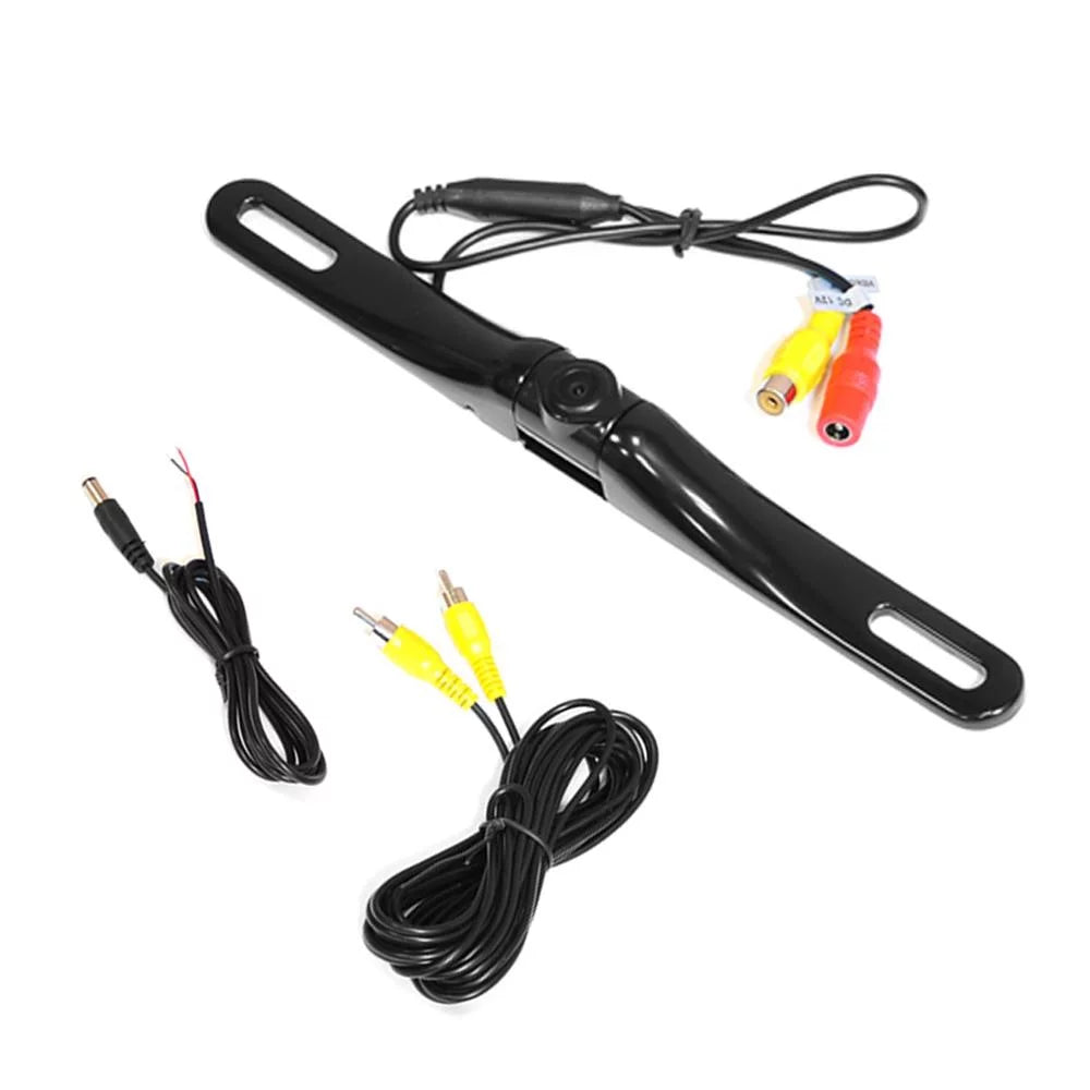 JVC KWV140BT 2DIN BT Car Stereo Receiver, interactivedisplay with Pyle License PLatitudee Mount Rear View Color Camera, Pioneer 6.5" 2-Way SPKR 250W, Pioneer 6"x9" 420W 3-Way SPKR & Enrock 16G 50' SPKR Wire