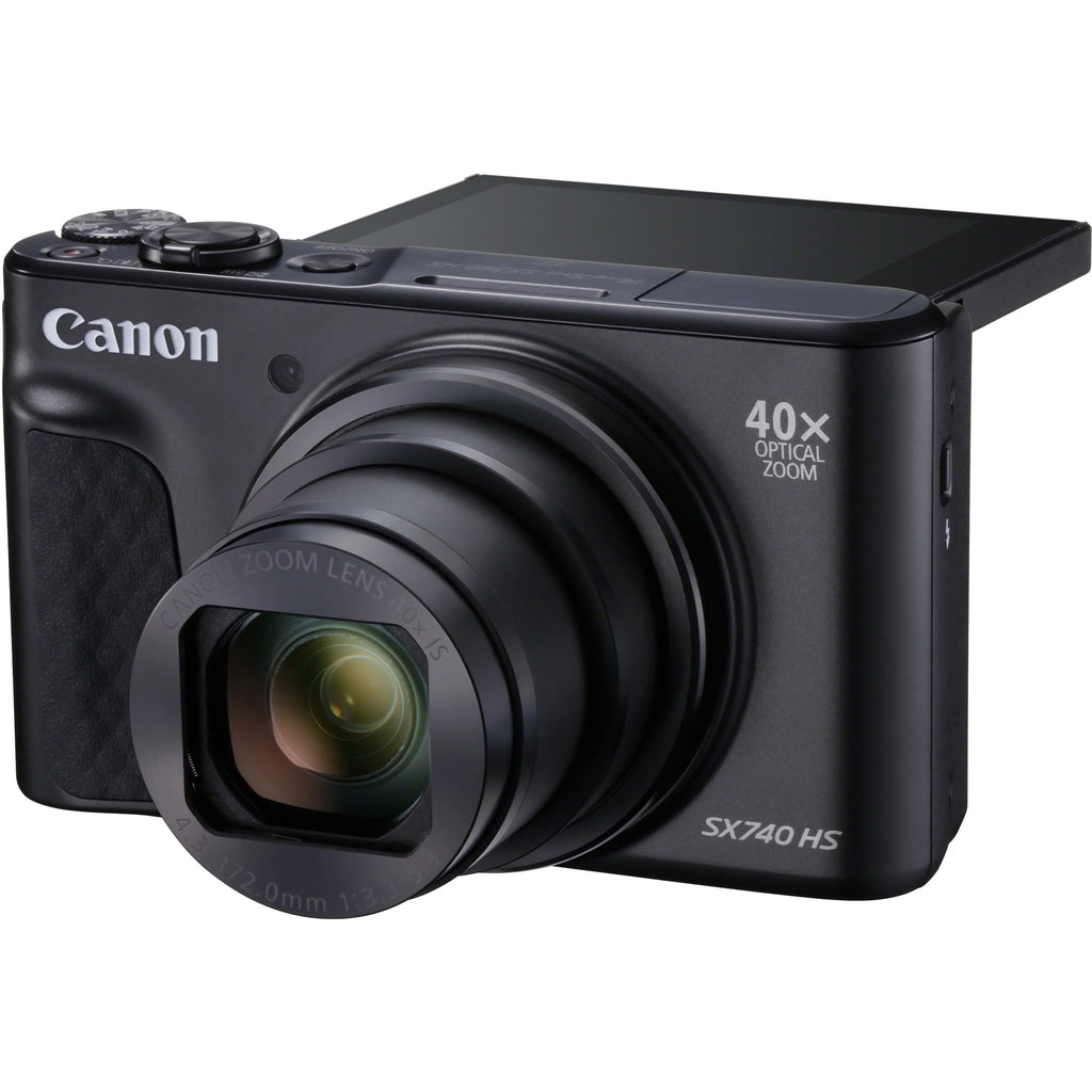Canon PowerShot SX740 HS 20.3 Megapixel Compact Camera, Black