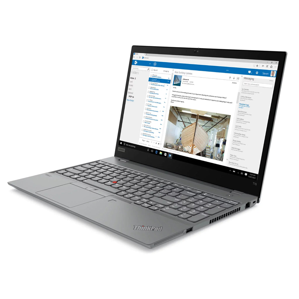 Lenovo ThinkPad T15 Gen 2 Laptop, 15.6" FHD IPS  300 nits, i7-1165G7,   UHD Graphics, 16GB, 1TB SSD