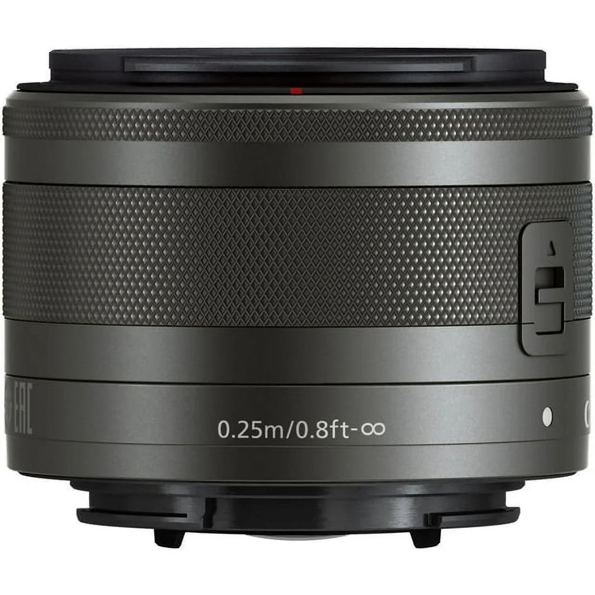Canon EF-M 15-45mm f/3.5-6.3 IS STM Lens (Graphite) - BuzzPhoto Basic Bundle