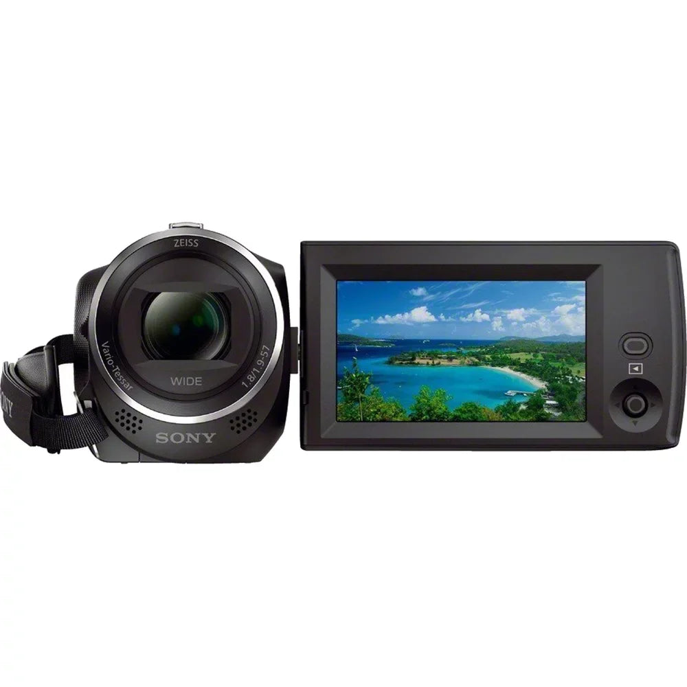 Sony HDRCX405 HDR-CX405 CX405 Video Recording Handycam Camcorder Bundle with Deluxe Bag, 32GB MicroSDHC Memory Card, AC/DC Charger, HDMI Cable, Battery Pack, and More