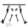TrianguLatitudeed Rear 4-Link Assembly with 40 Coilovers for 1940 Ford Roadster Standard, Deluxe