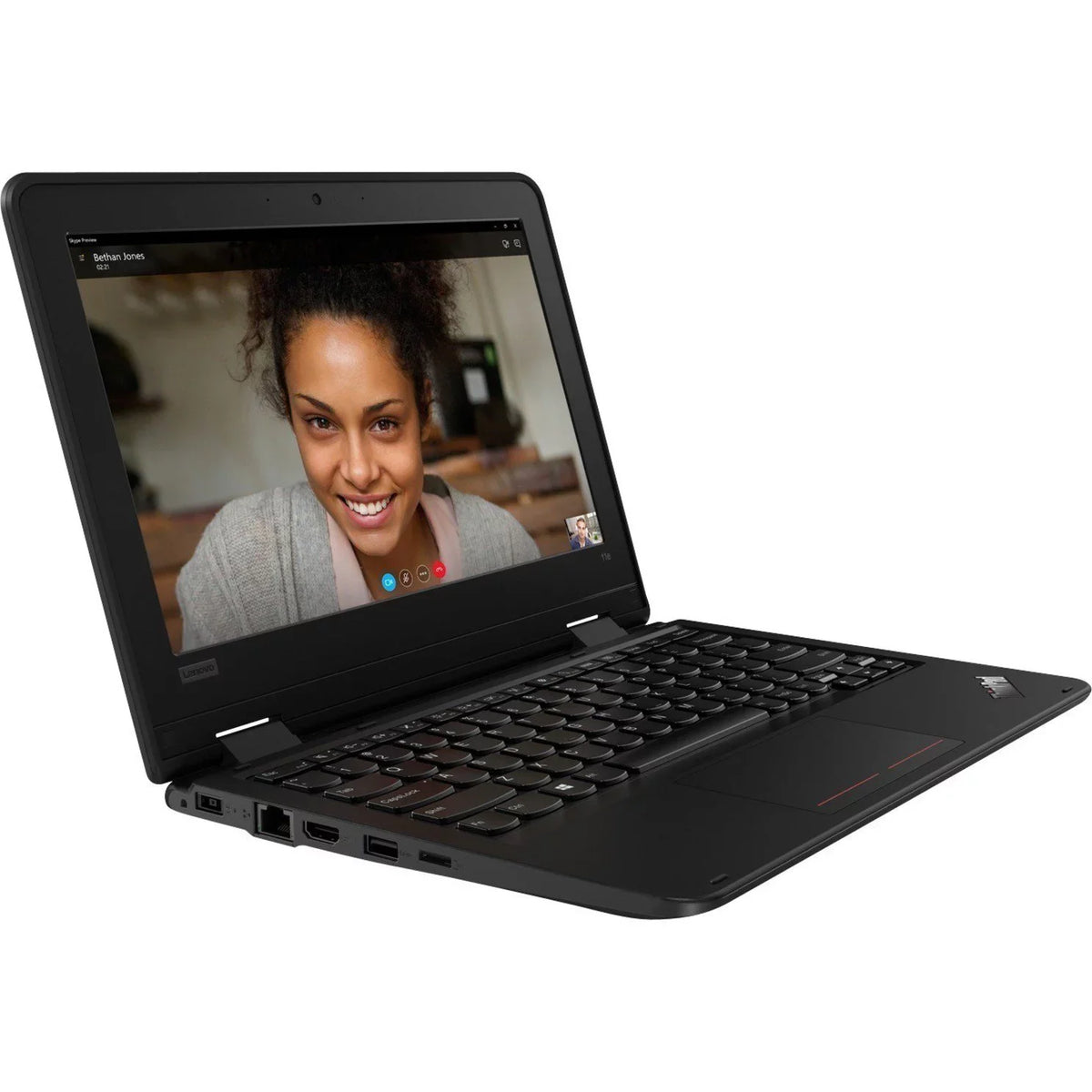Lenovo ThinkPad Yoga 11E 2-in-1 HD Touchdisplay Laptop PC, Intel Celeron N4120 Processor, 4GB RAM, 128GB SSD, Webcam,Stereo Speakers, USB-C, HDMI, WiFi, Windows 10 Pro, Mazepoly Accessories