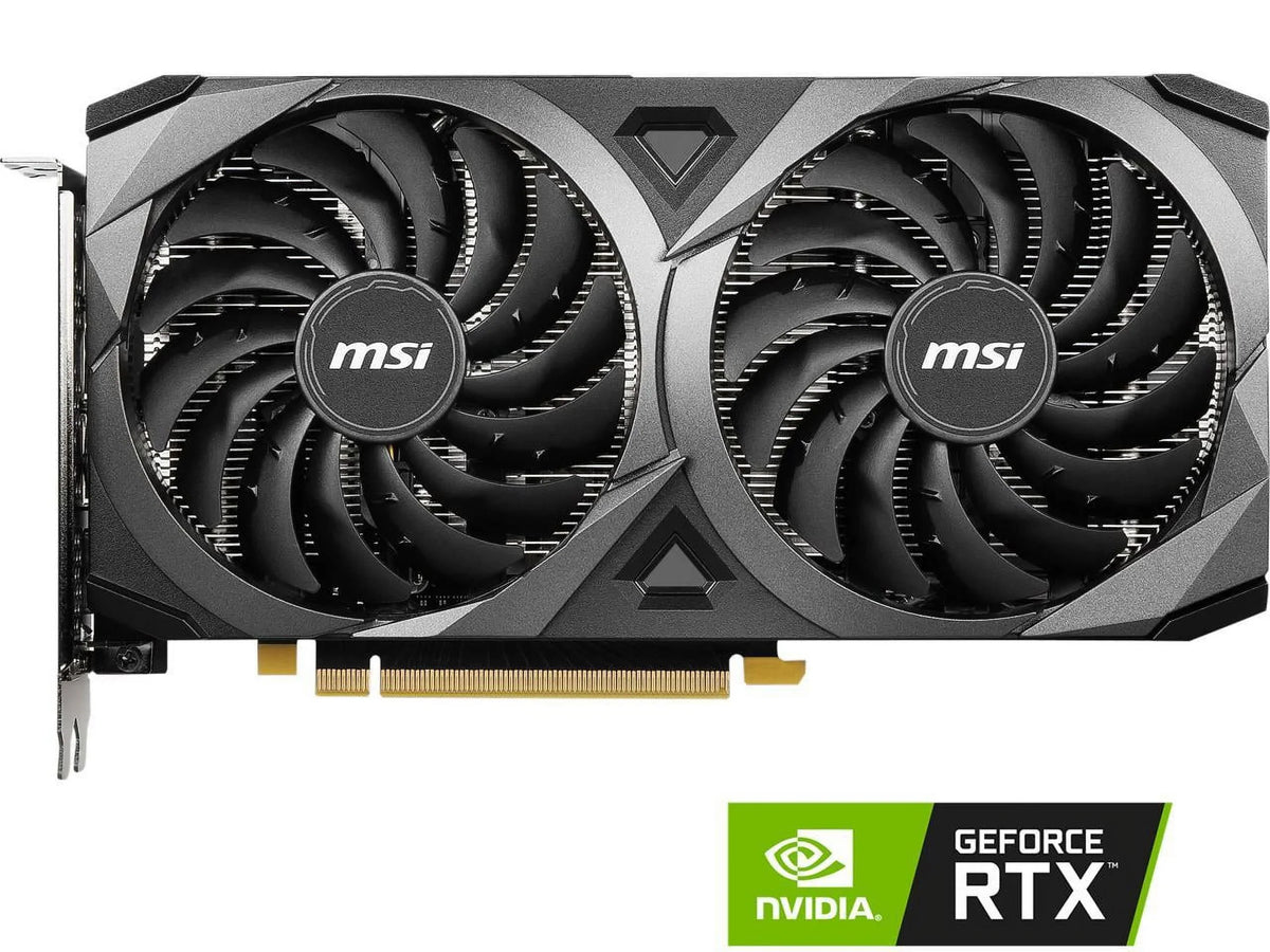 MSI Ventus GeForce RTX 3050 8GB GDDR6 PCI Express 4.0 Video Card RTX 3050 Ventus 2X 8G OC (Factory Refurbished)