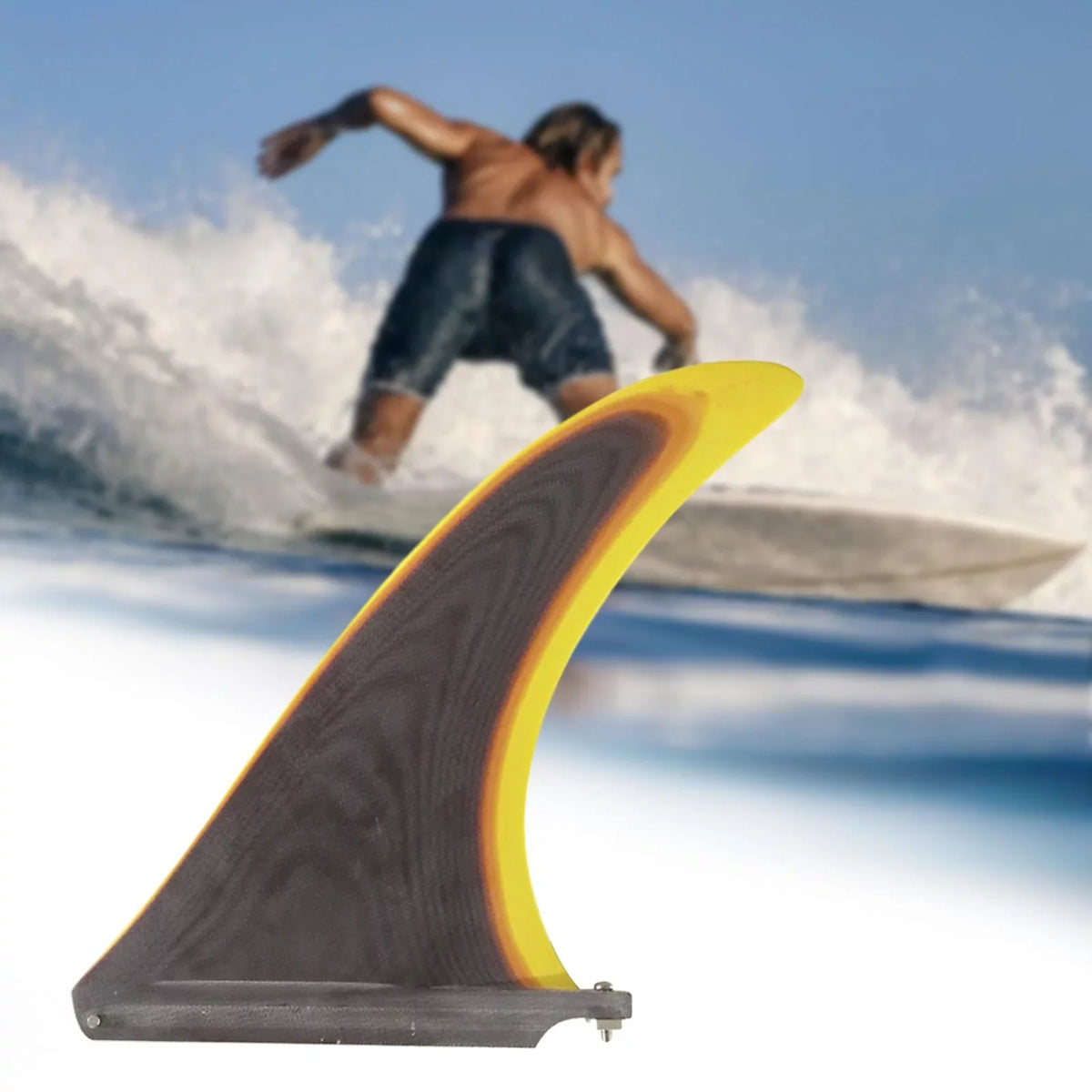 Center Fin 10.25" for Surfboard Board InfLatitudeable Paddleboard