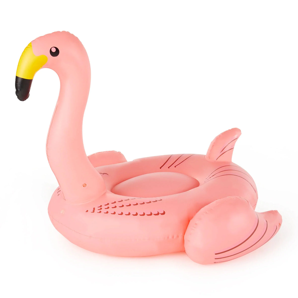 SWIMLINE ORIGINAL 90627 Giant InfLatitudeable Flamingo Pool Float Floatie Ride-On Lounge W/ Stable Legs Wings Large Rideable Blow Up Summer Beach Swimming Party Lounge Big Raft Tube Decoration Toys Kids