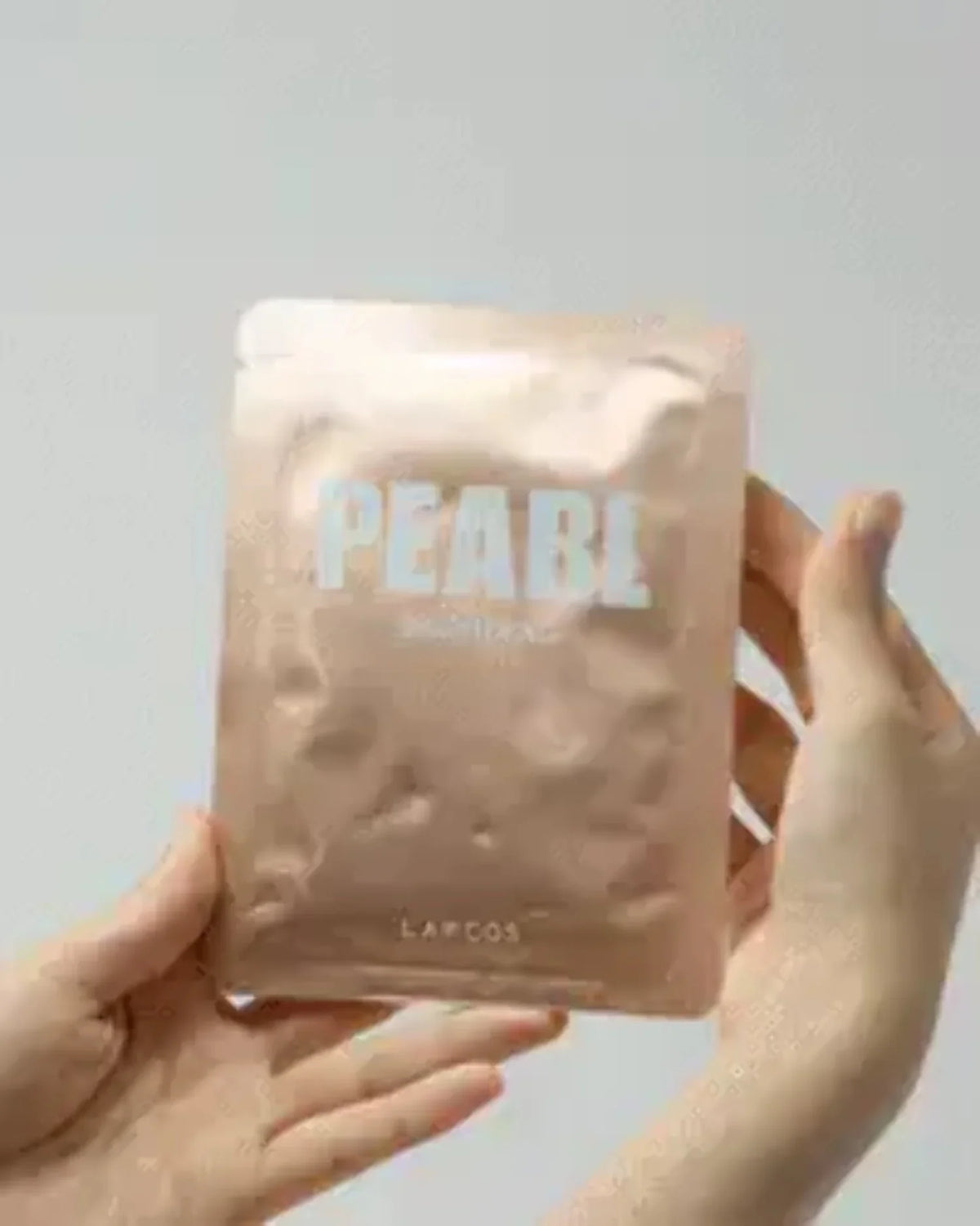 LAPCOS Pearl Sheet Mask, Daily Face Mask with Probiotics to Brighten and Clarify Skin, 5-Pack