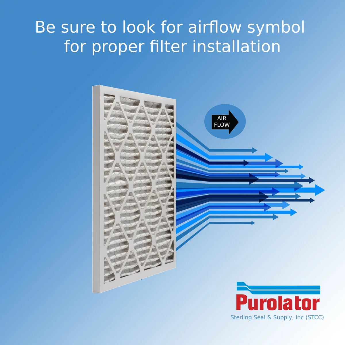 16x25x2, PuroLatitudeor / Air Guard  Hi-E 40 Extended Surface Pleated Air Filter, Mechanical MERV 8, (6 Pack)
