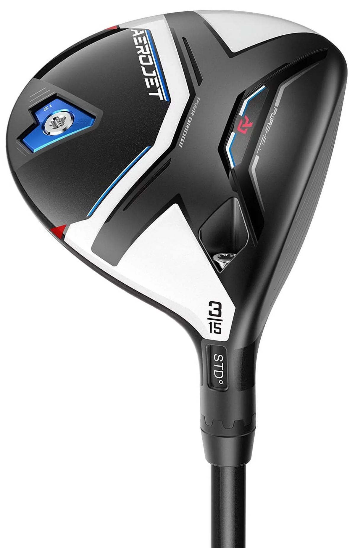Left Handed Cobra Golf Club AeroJet 15* 3 Wood Stiff Graphite New