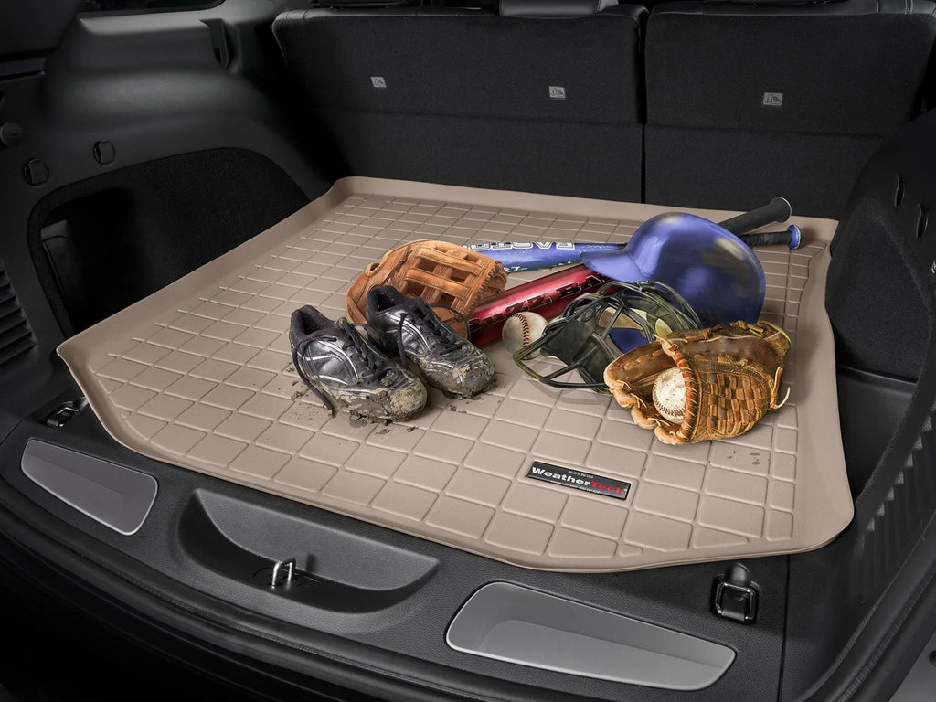 WeatherTech Cargo Trunk Liner compatible with 2014-2018 Jeep Cherokee - Behind 2nd Row Seating, Black