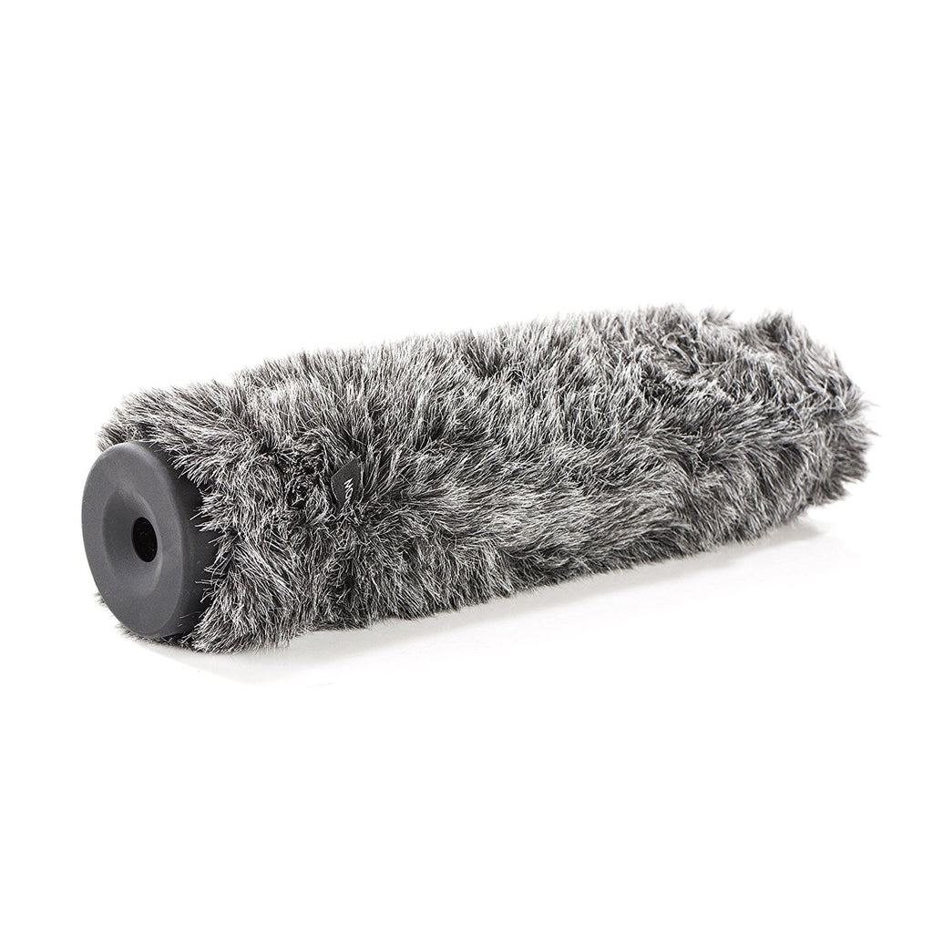 Movo Ws-g270 Furry Rigid Winddisplay For Microphones 18-23mm In Diameter And Up To 10.6" [27cm] Long - Dark Gray