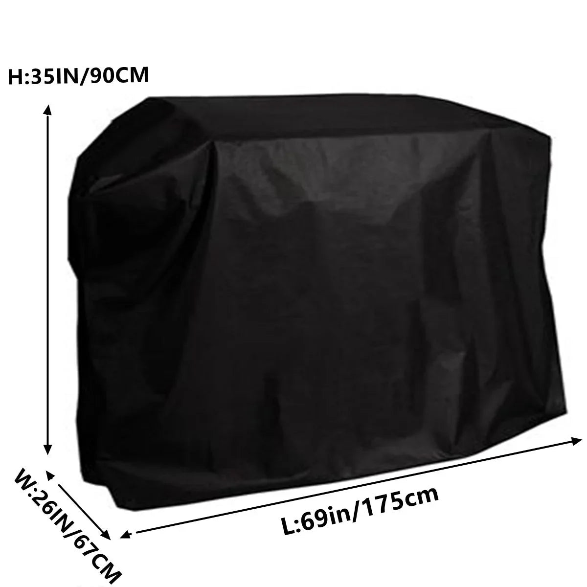 Heavy Duty 600D Polyester Cover Fits 5482 Blackstone 36 inches Griddle Cooking Station with Hood,Also for Blackstone 28 inch XL,Outdoor FLatitude Top Gas Grill Cover with Straps